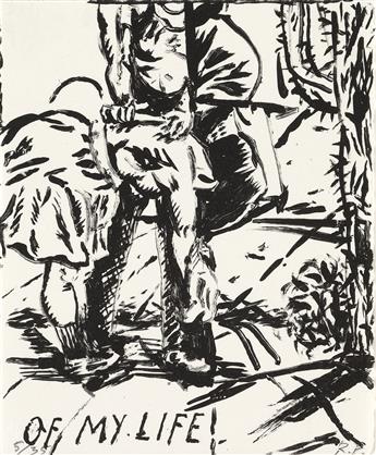RAYMOND PETTIBON Untitled (Im Losing the Big Picture In the Full Story of My Life).